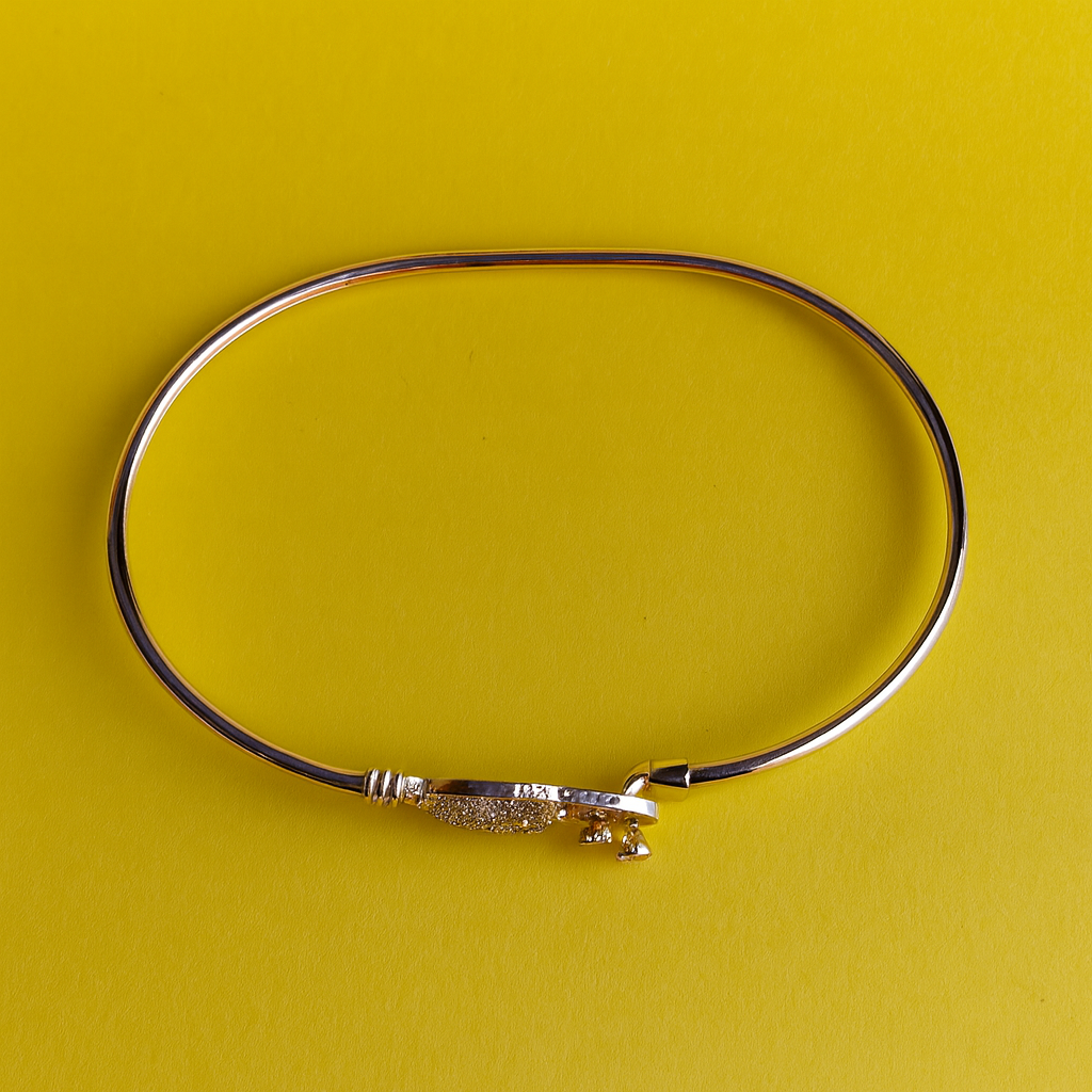 Key to My Heart Silver Bracelet