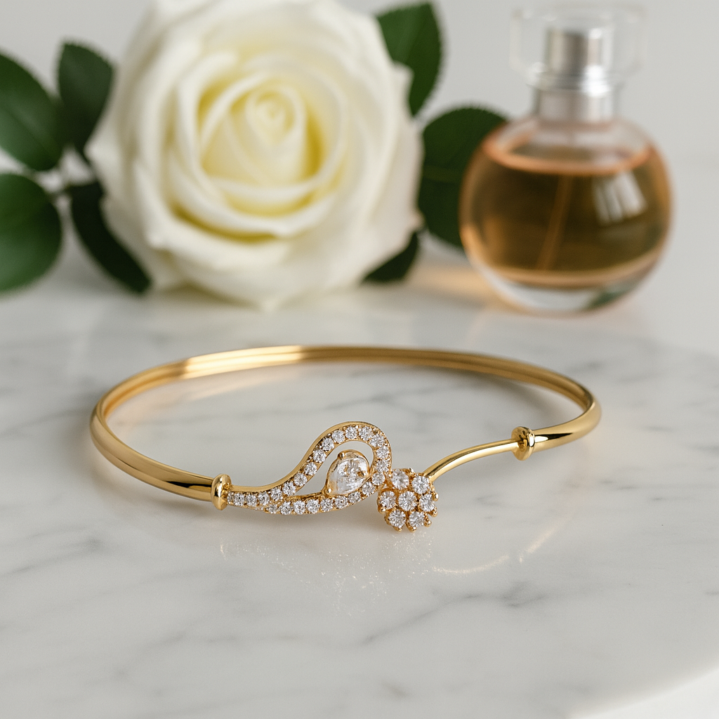 Tear of Elegance rose Gold Bracelet