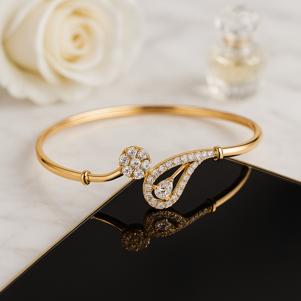 Tear of Elegance rose Gold Bracelet