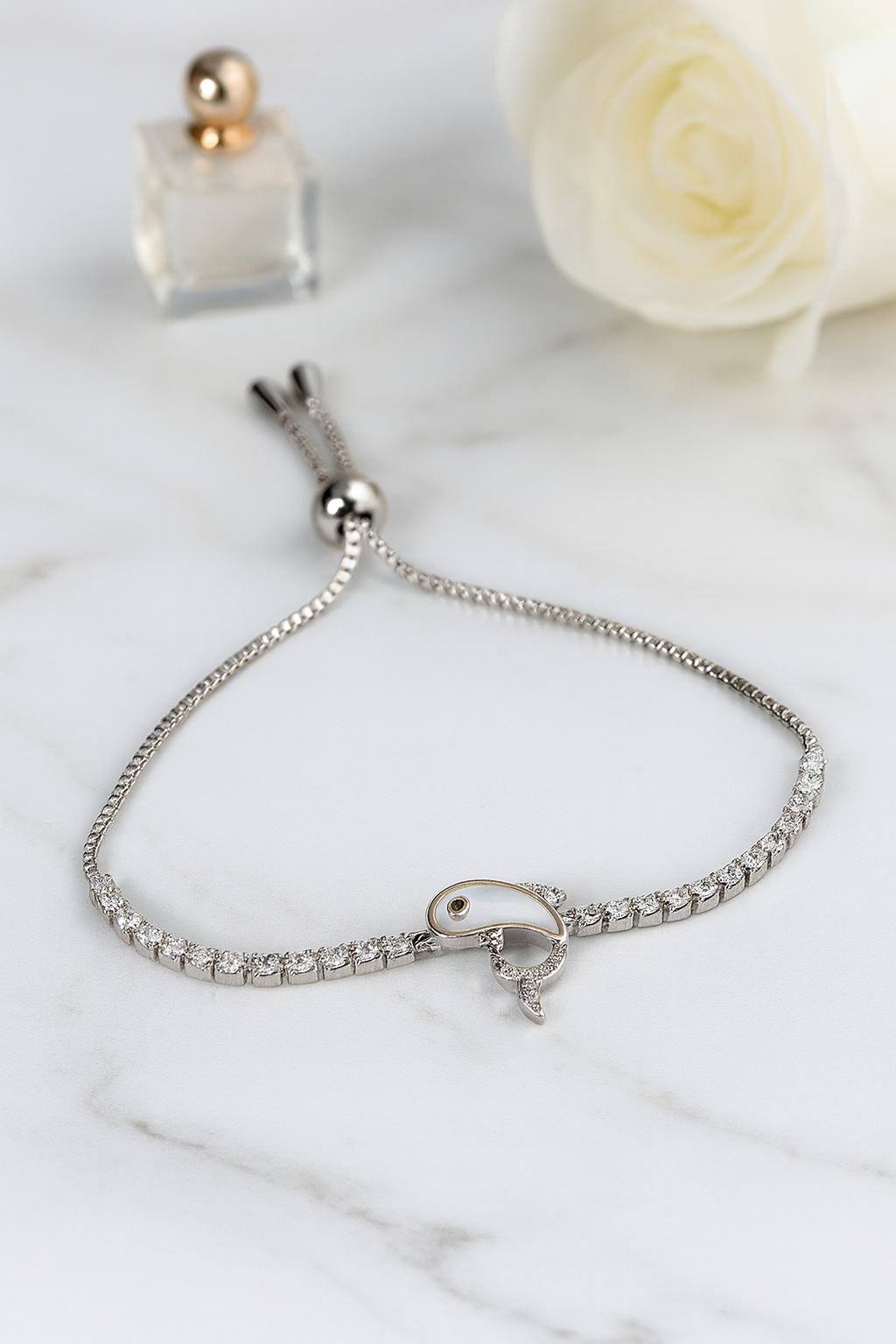 Fish Bracelet – Enamel Fish Charm