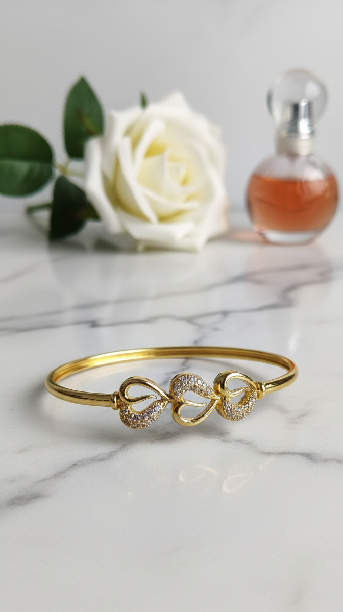 Luxe Heart Rhythm Bracelet