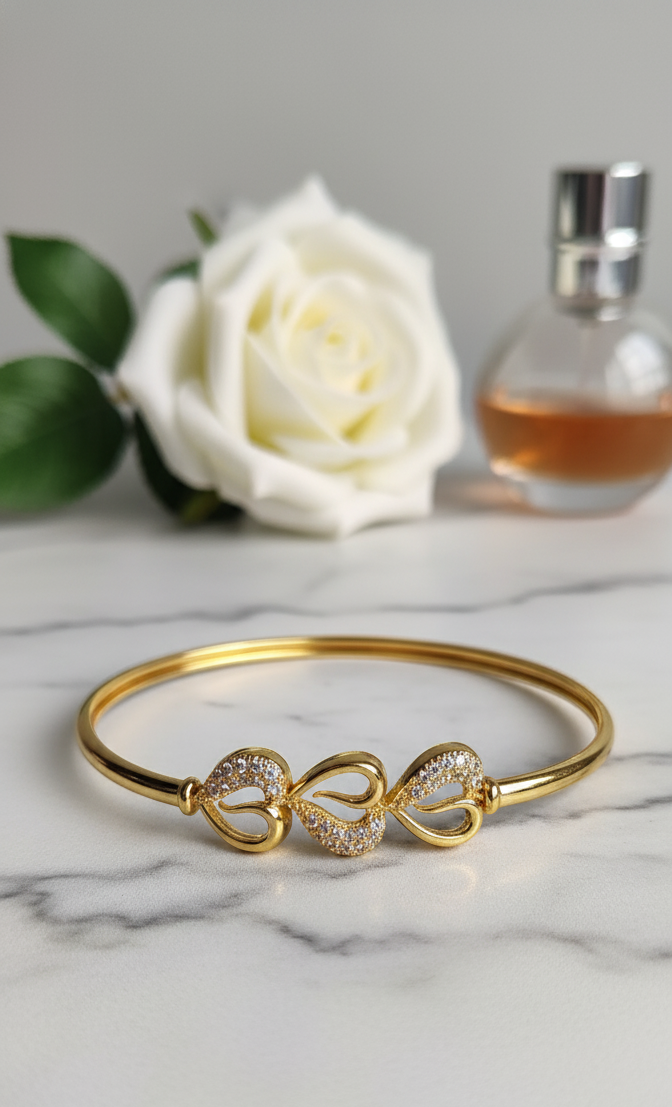 Luxe Heart Rhythm Bracelet