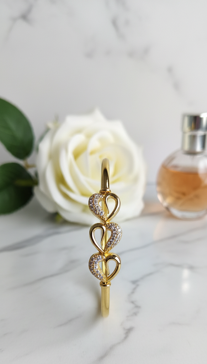 Luxe Heart Rhythm Bracelet