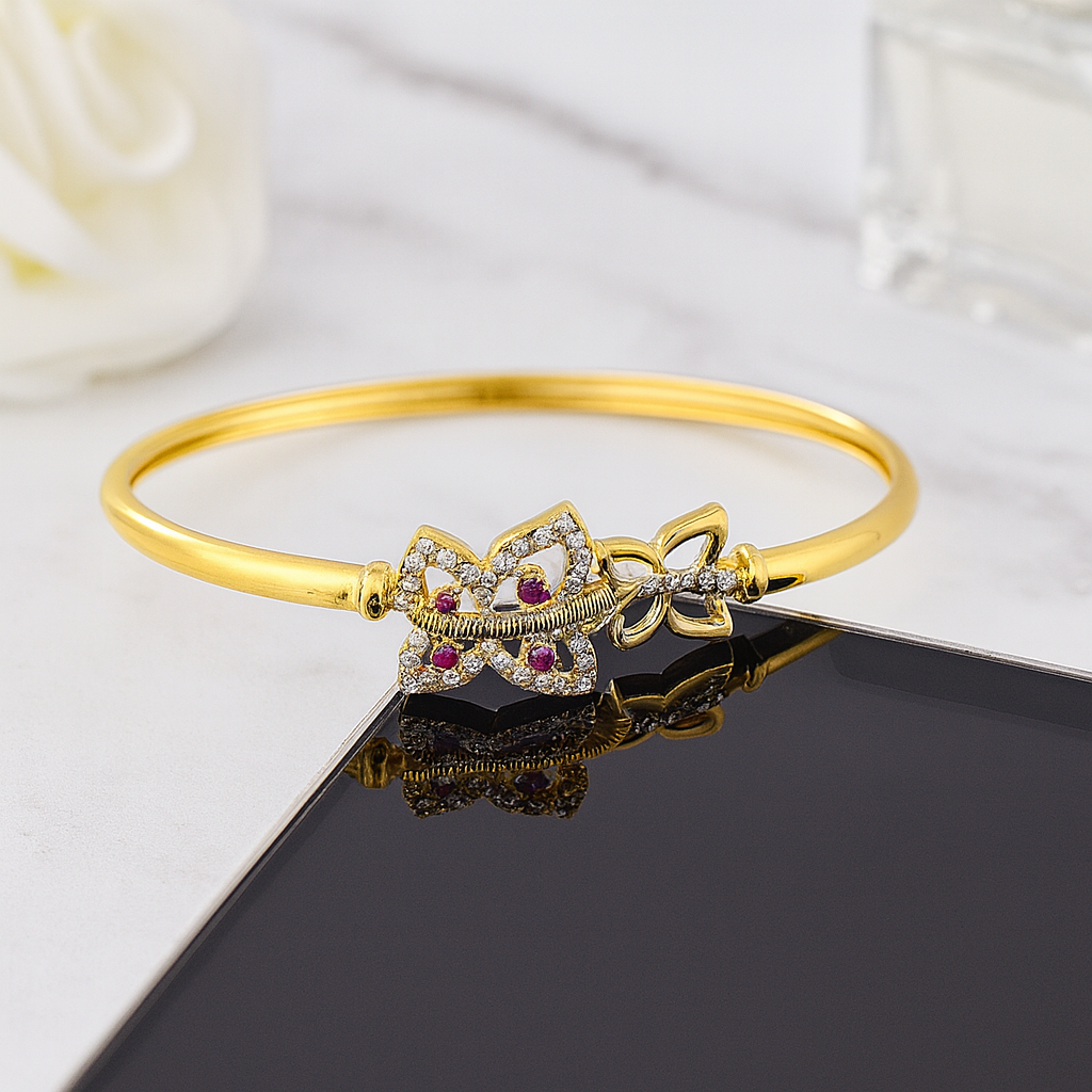 Lustrous Wing Butterfly Bracelet