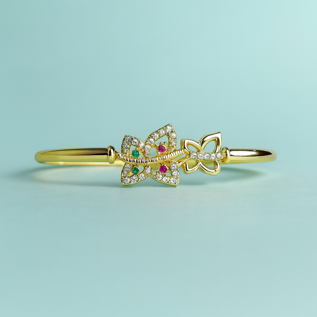 Lustrous Wing Butterfly Bracelet