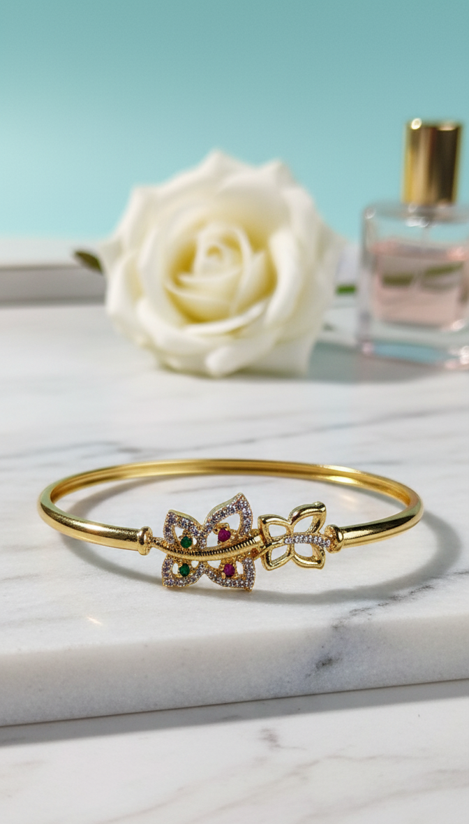 Lustrous Wing Butterfly Bracelet