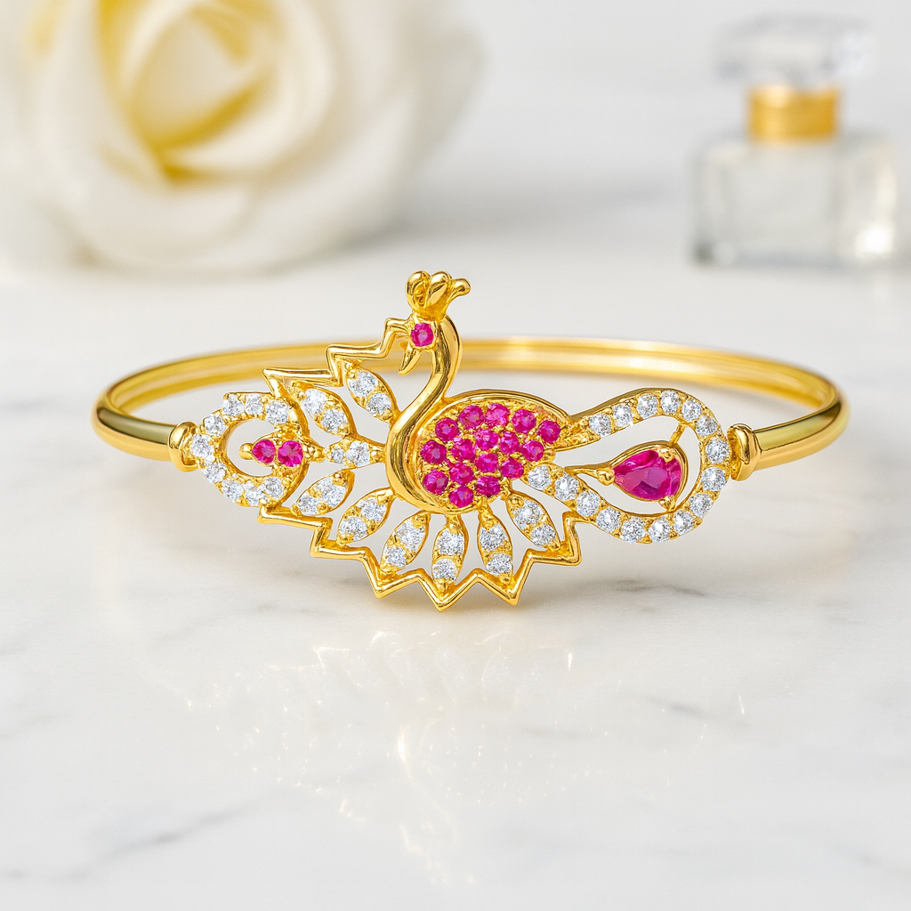 Majestic Peacock Glow