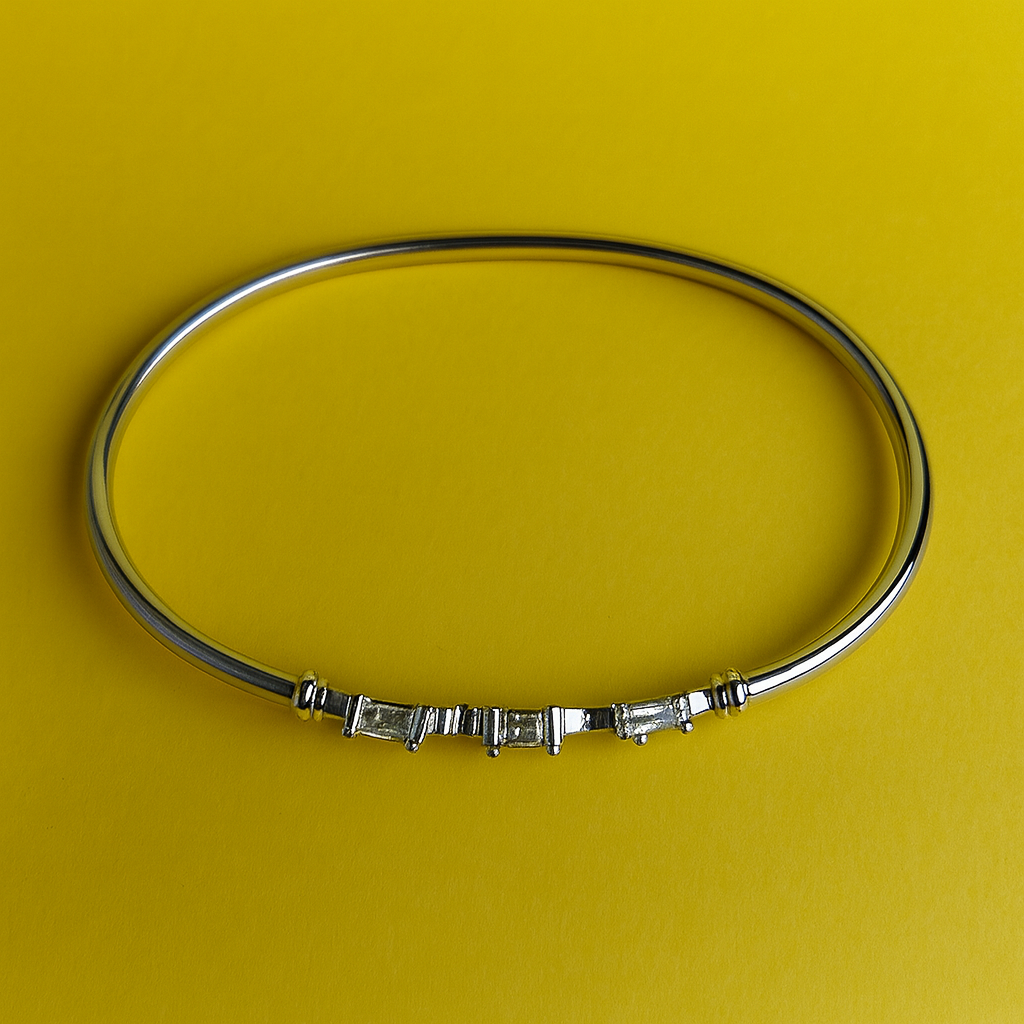 Celeste Spark Silver Bracelet