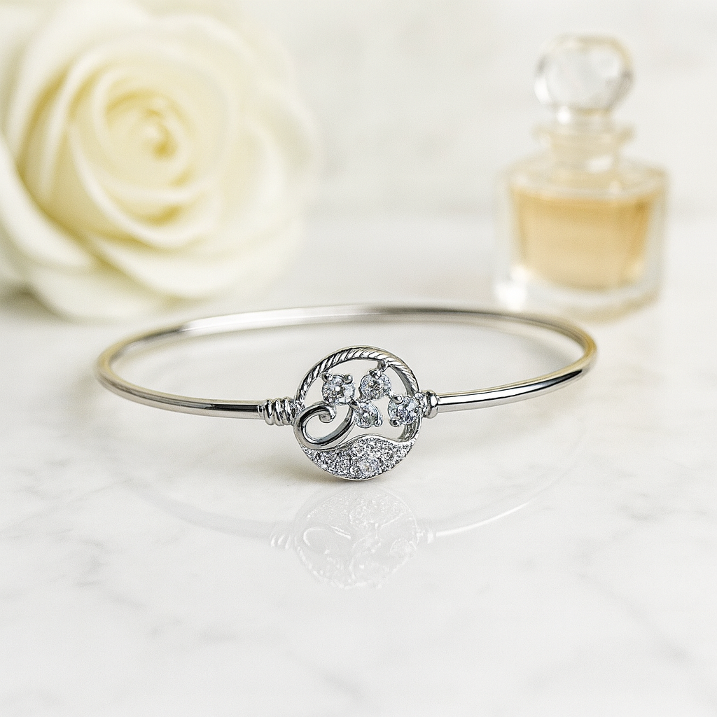 Luna Grace Silver Charm Bracelet