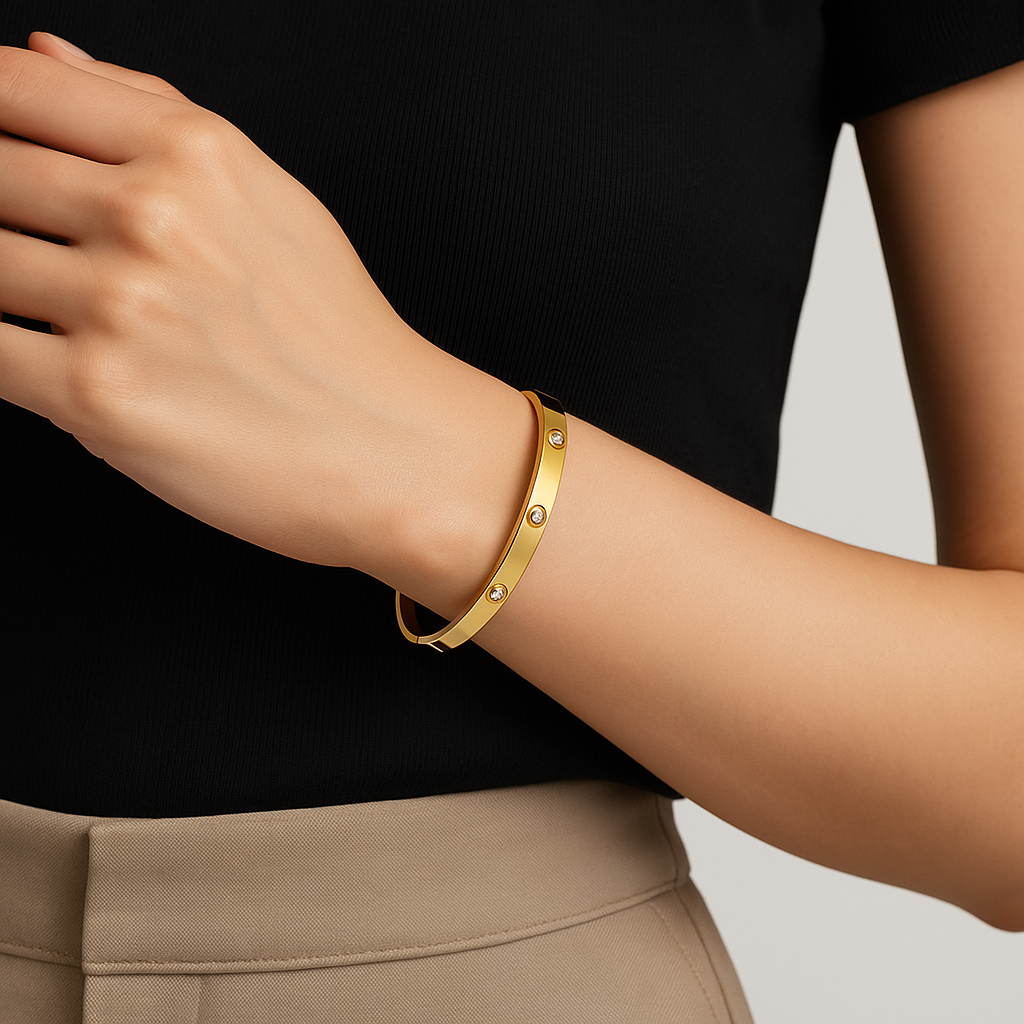 Gold-Plated Classic Aura Bracelet