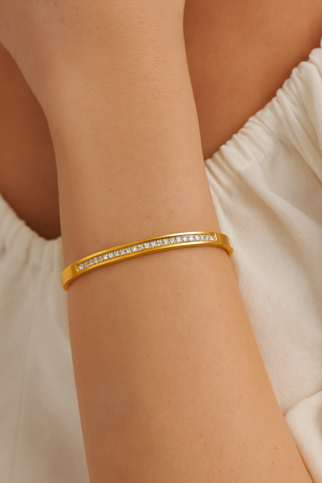 Classic Crystal Bar Bracelet